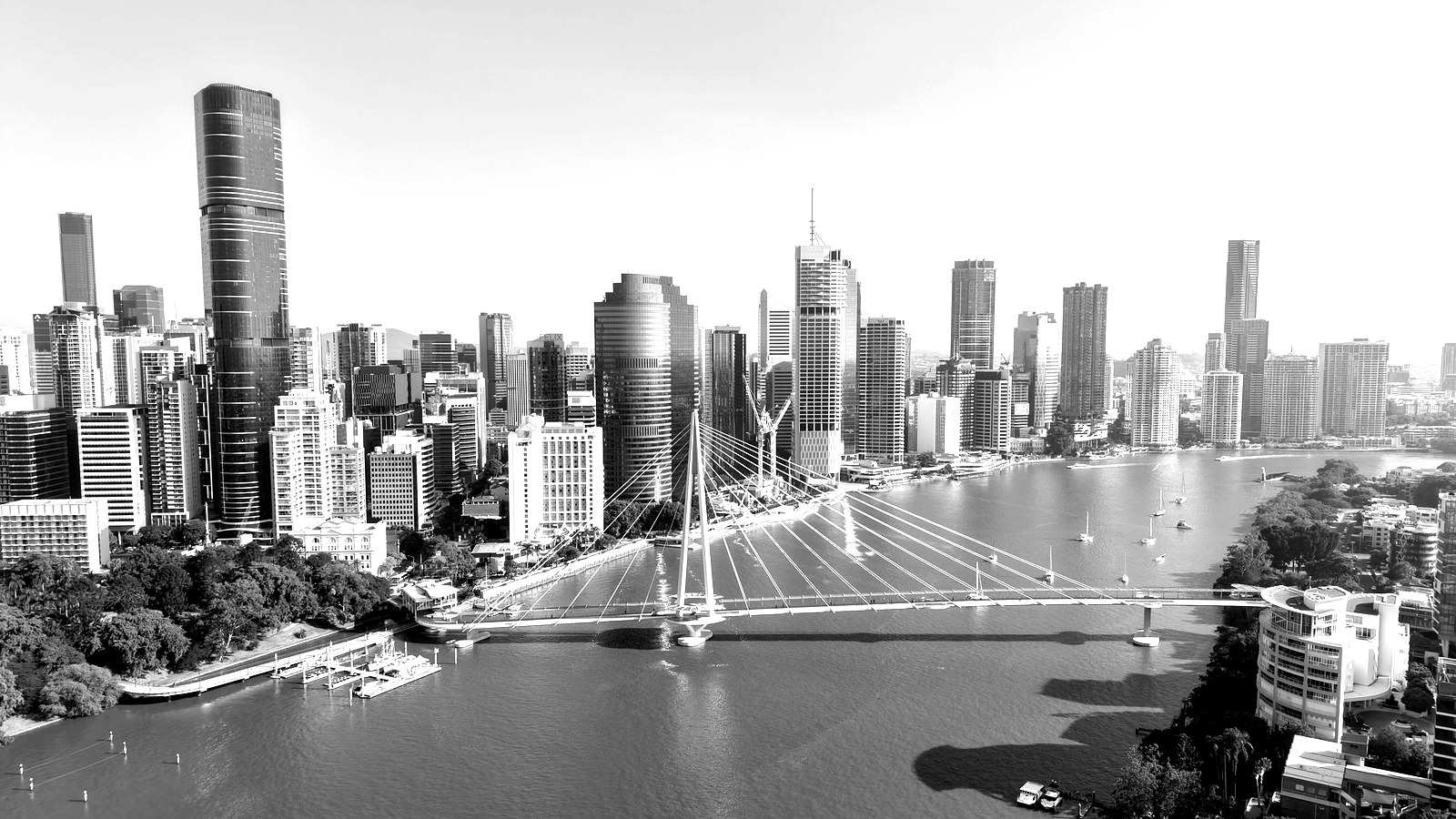 Brisbane city skyline